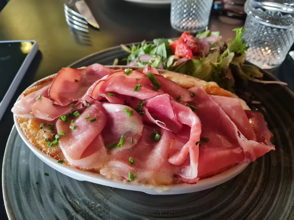 Gratin de Spatzle Au Munster Et Jambon